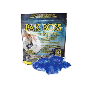 PAK-BOSS TREATMENT & DEODORIZER 2 IN 1 BIODEGRADABLE FOR VREXPERT ST-JEAN-SUR-RICHELIEU