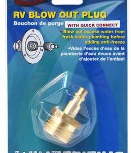 Water System Blow Out Plug